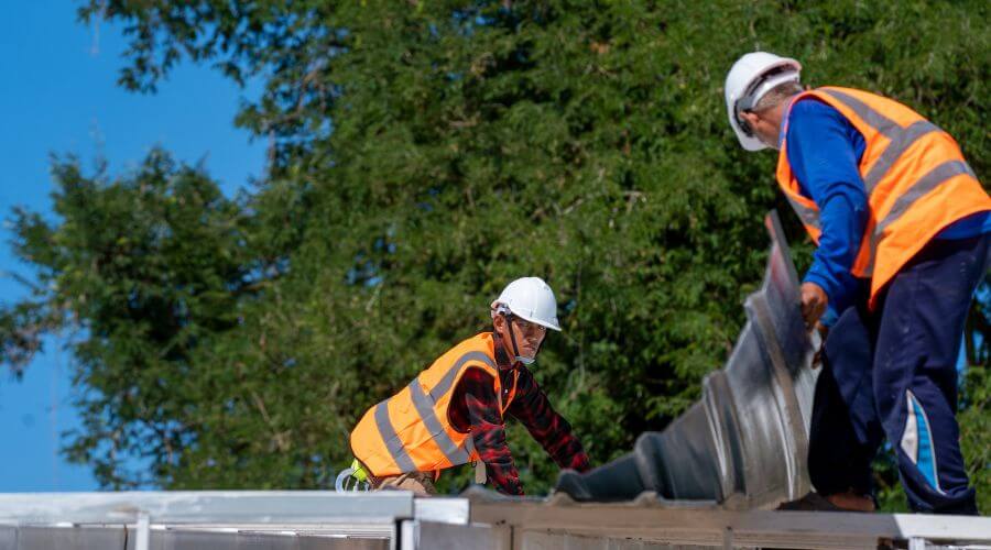 Roof repair in Kress, TX